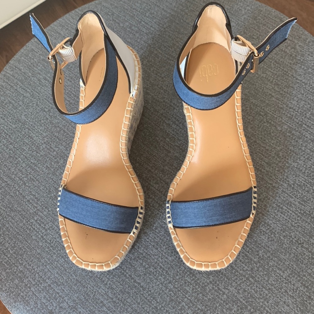 Cabi Parker wedge, size 6.5